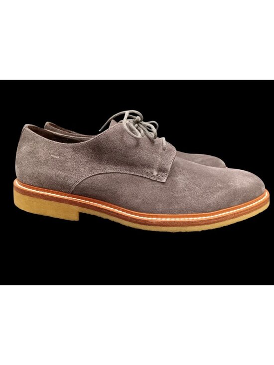To Boot New York Derby Lace-Up Shoes Suede Leather Grey Men Size 10 FLOOR MODEL! main image 12